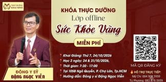 KHÓA SỨC KHỎE VÀNG K43 (OFFLINE) – MIỄN PHÍ