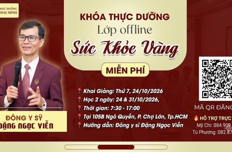 KHÓA SỨC KHỎE VÀNG K43 (OFFLINE) – MIỄN PHÍ