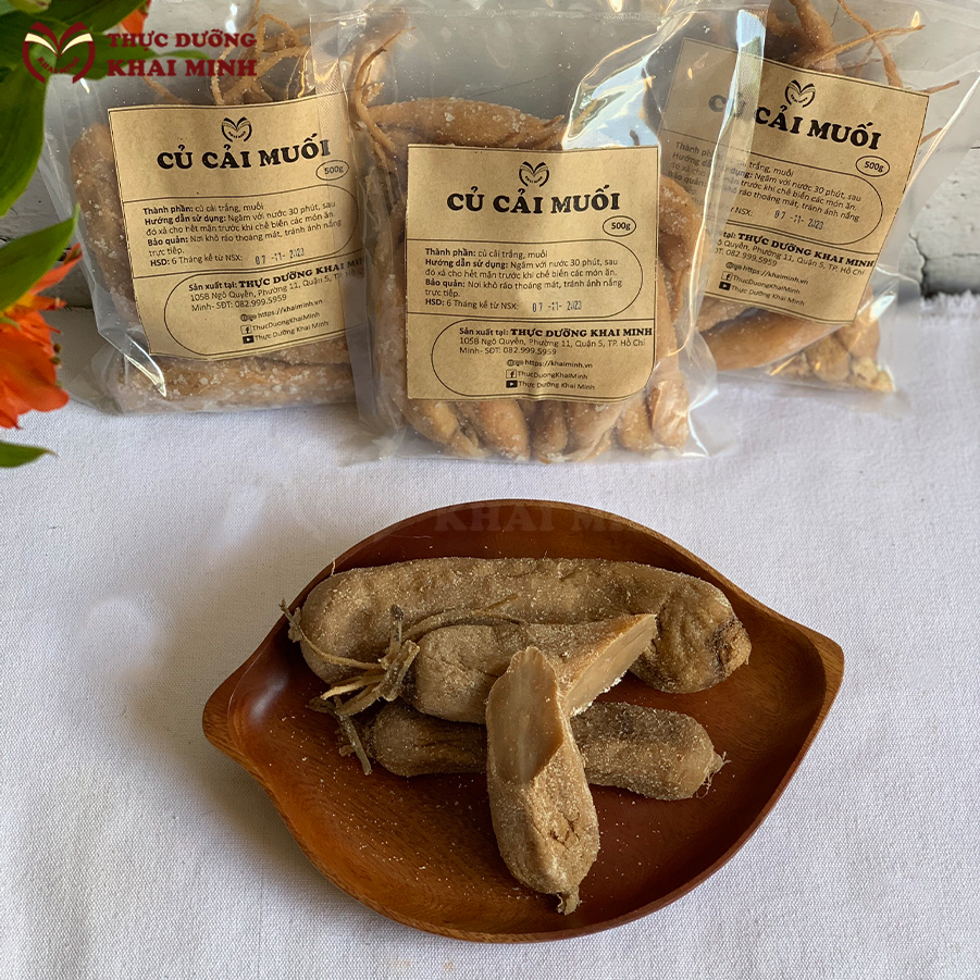 CỦ CẢI MUỐI 500GR