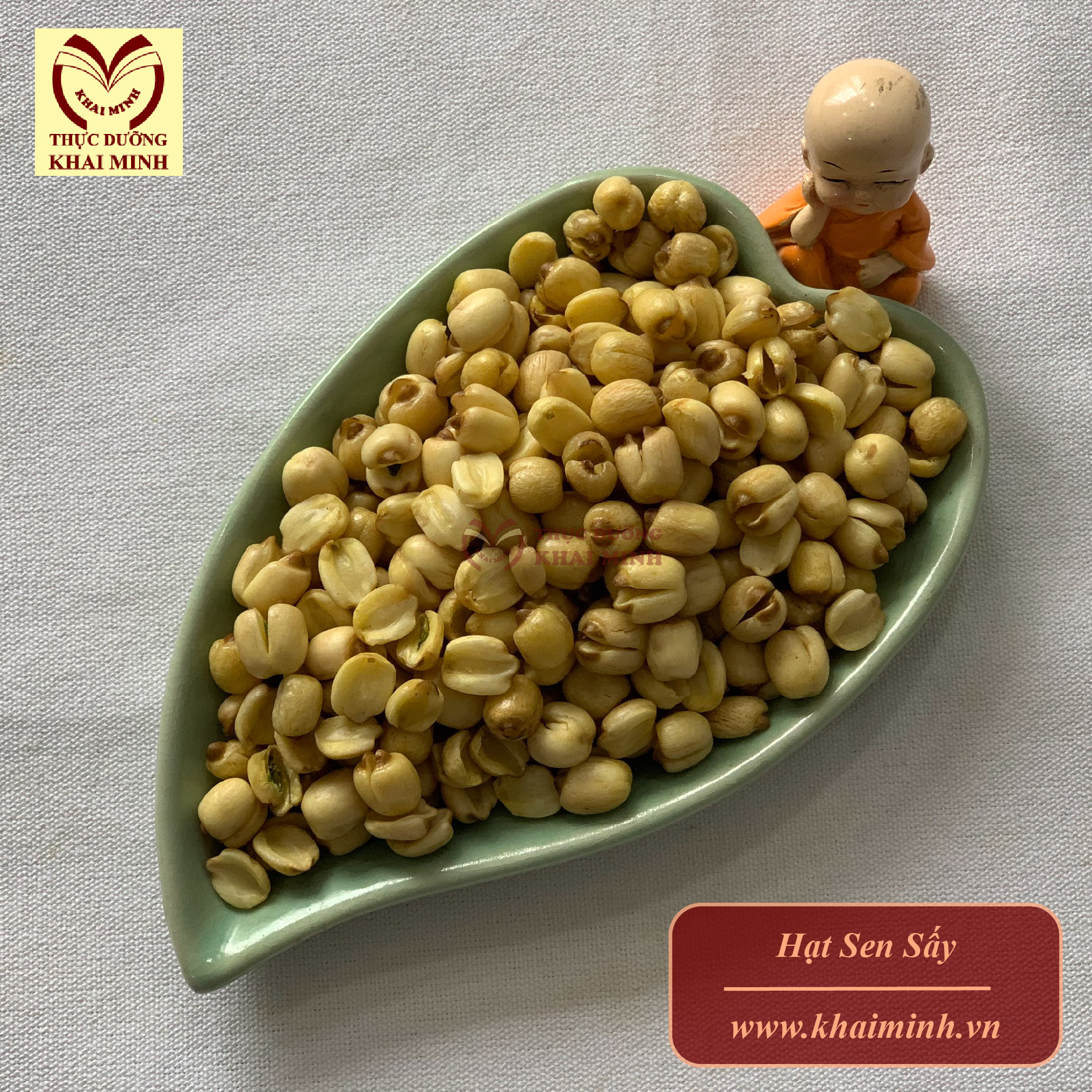 HẠT SEN SẤY 100GR - Ảnh 2