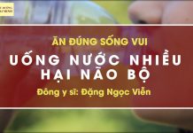 UỐNG NƯỚC NHIỀU HẠI NÃO BỘ